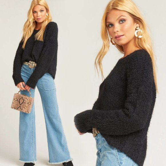 Show Me Your MuMu Sweaters - LAST 1🌸SHOW ME YOUR MUMU Cropped Varsity Sweater